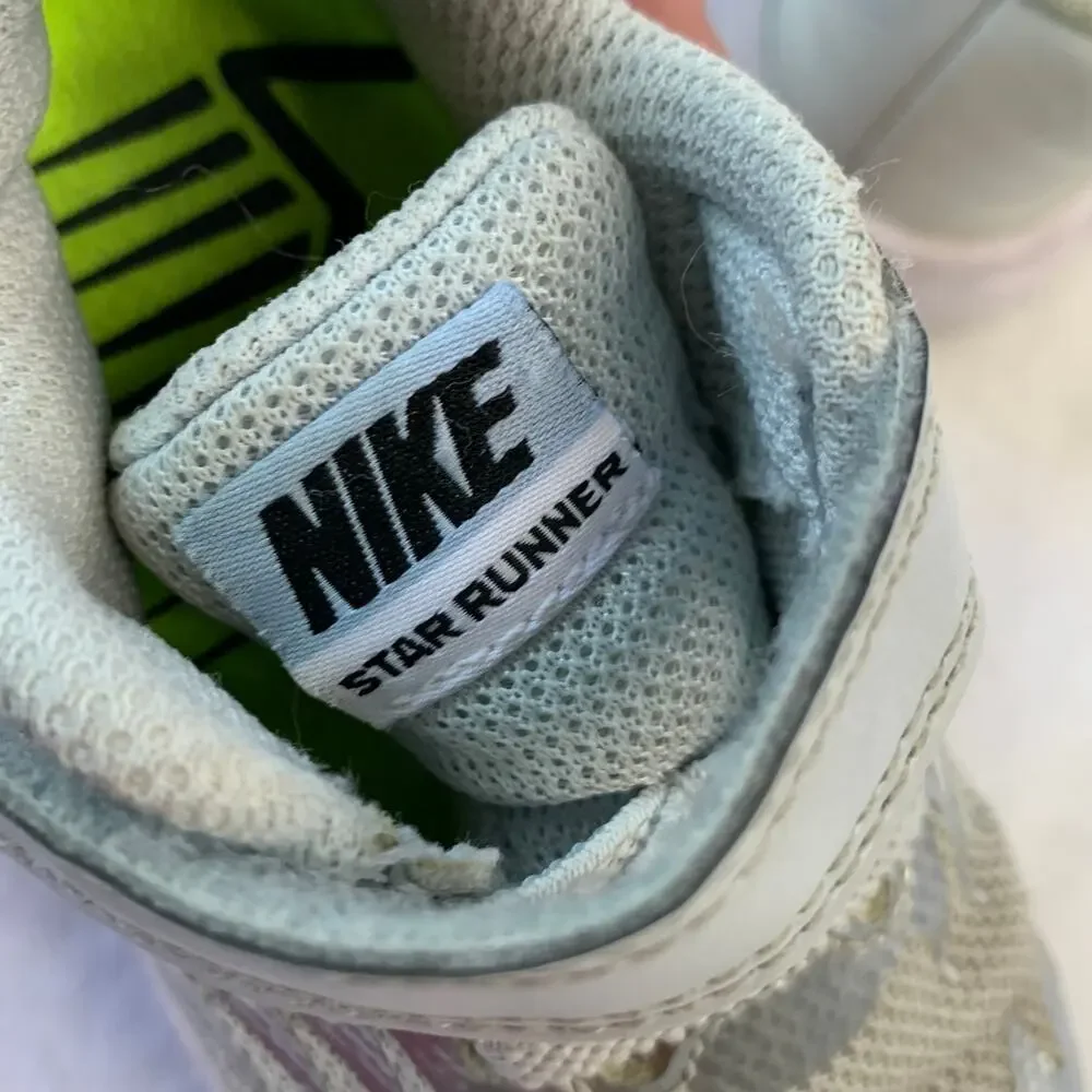 Nike Star Runner TDV Toddler Sneakers Sz 5 Childrens 907256-003 Hook Loop